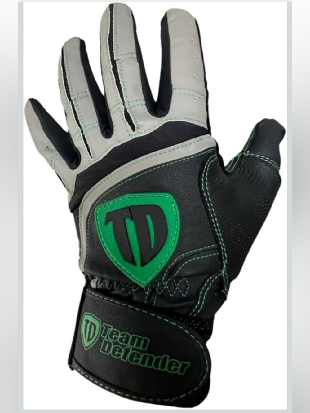 Team Defender Pro Series Padded TD Baseball Glove | Glove Protects Thumb